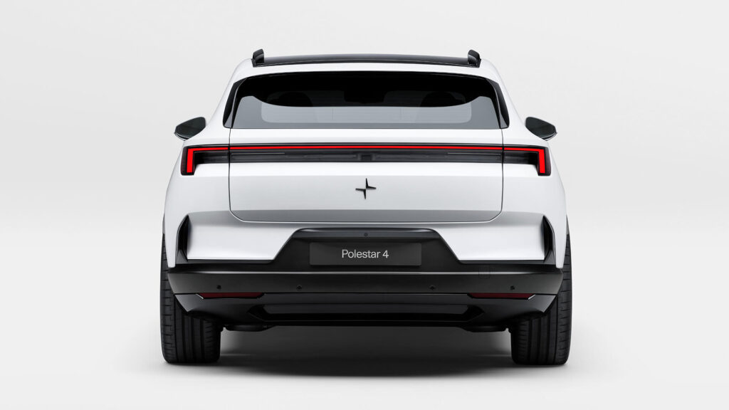 Polestar 4 SUV – bagfra