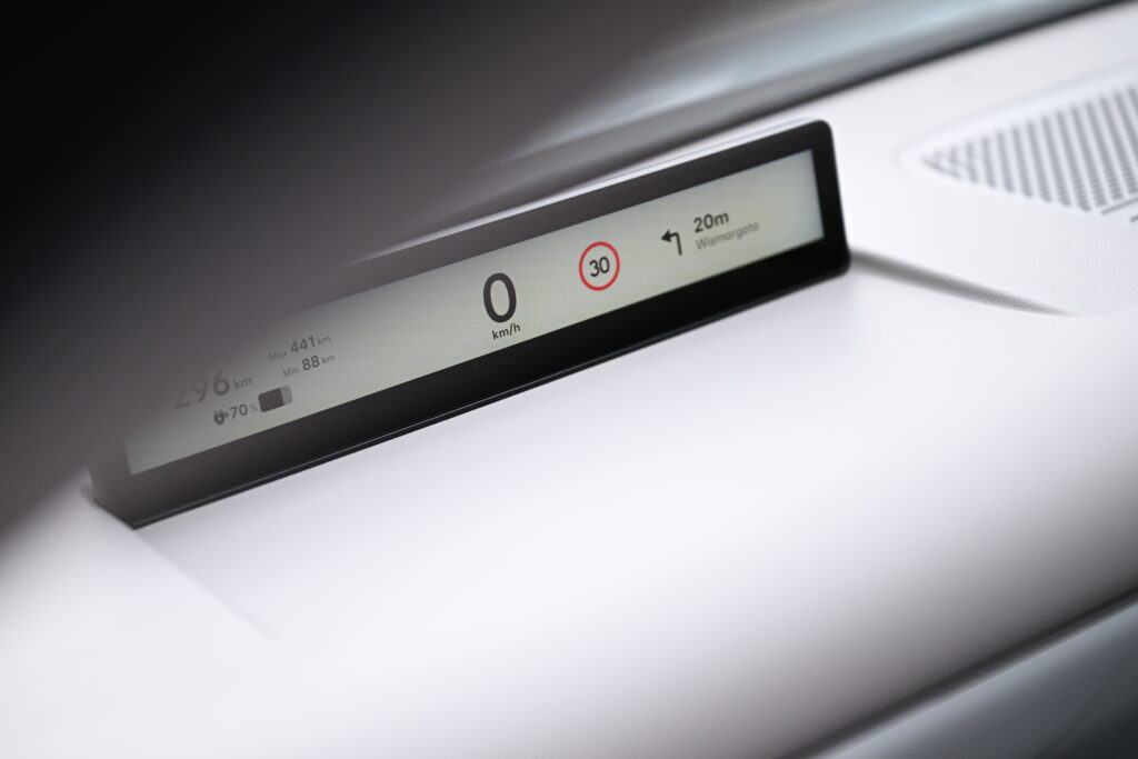 Hyundai Ioniq 3 – instrumentbræt