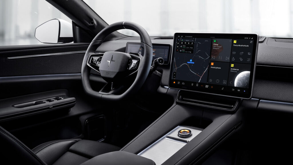 Polestar 4 SUV – kabine