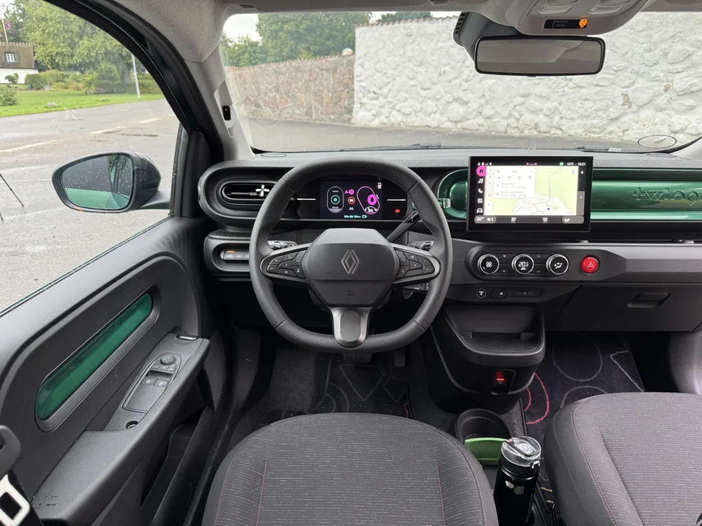Renault Twingo E-Tech – kabine