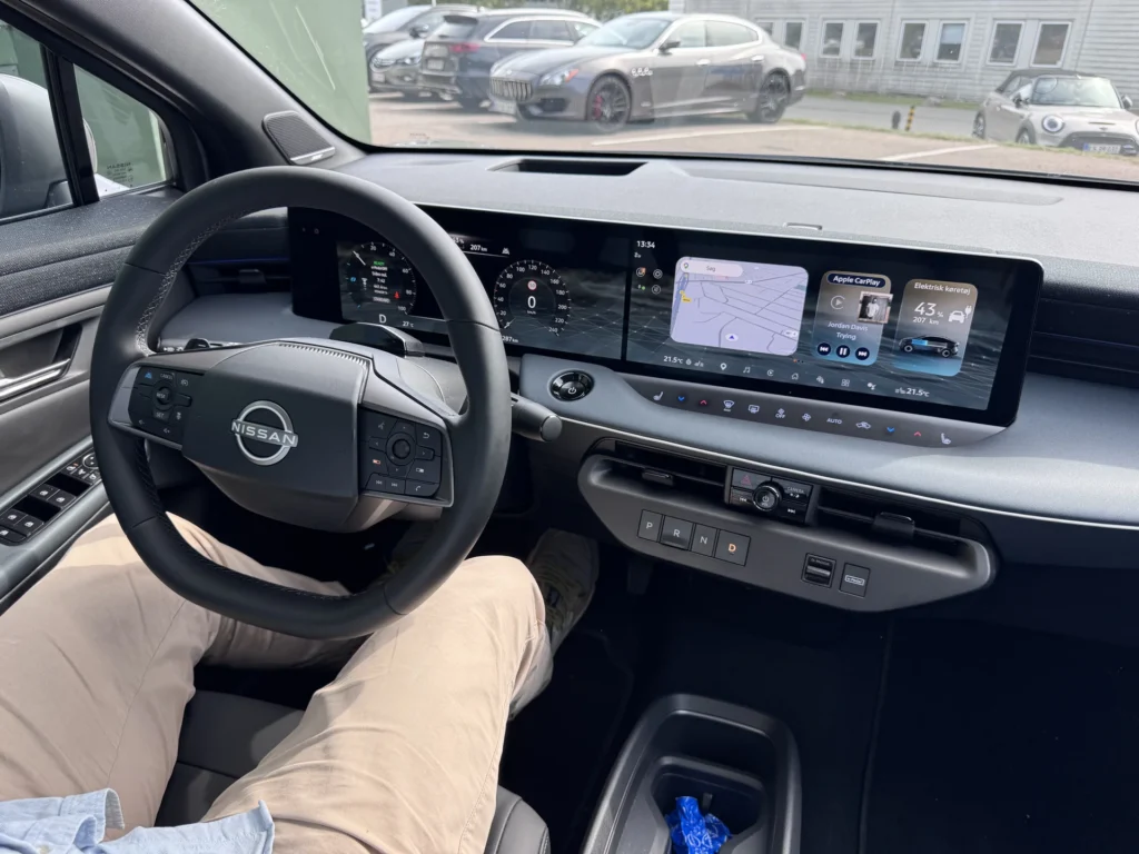 Nissan Leaf – kabine