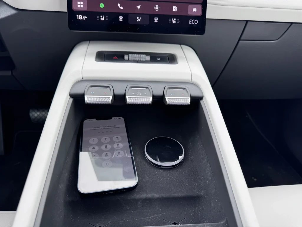 Skoda Peaq – midterkonsol
