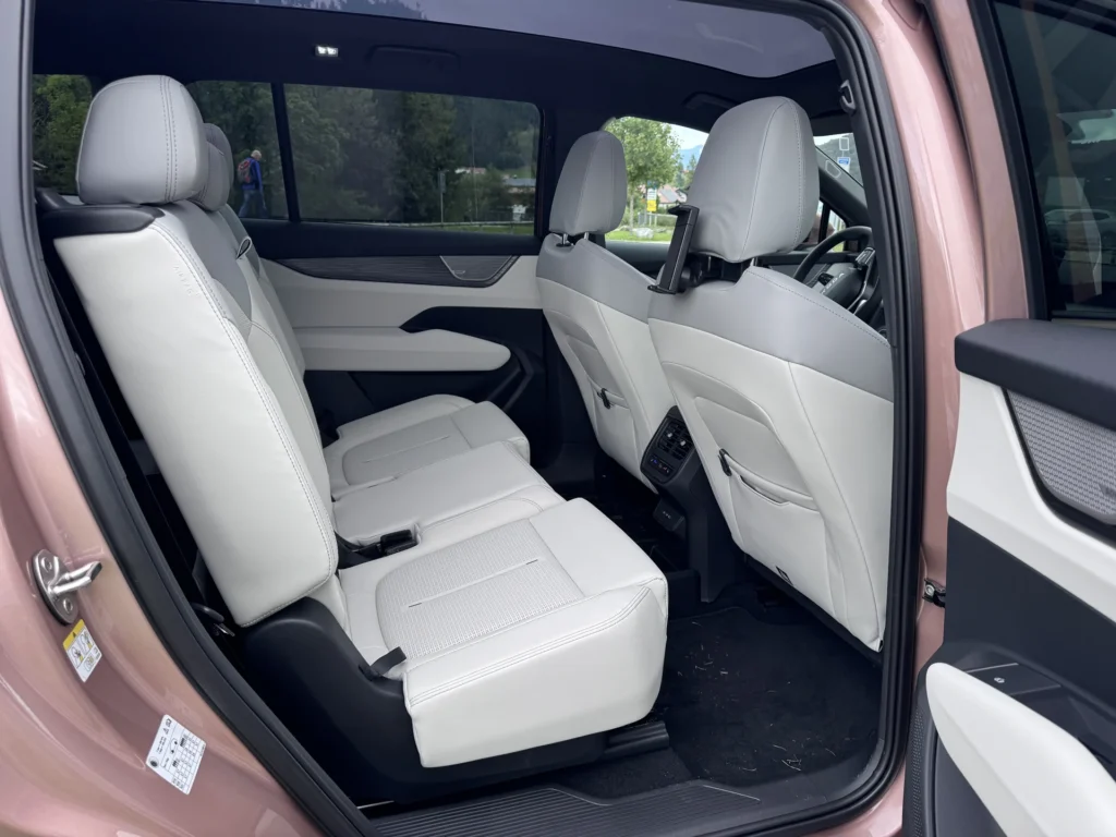 Skoda Peaq – bagsæder