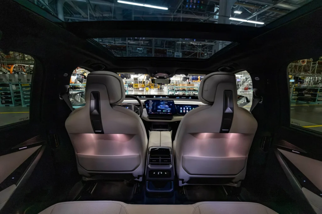 BMW iX5 – bagsæder