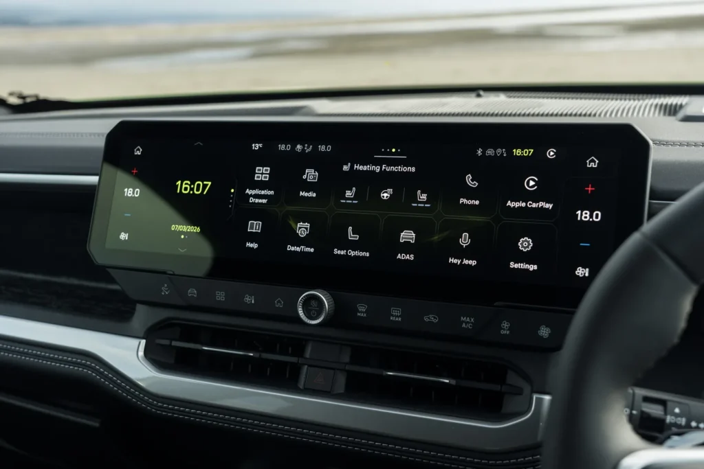Jeep Compass – instrumentbræt